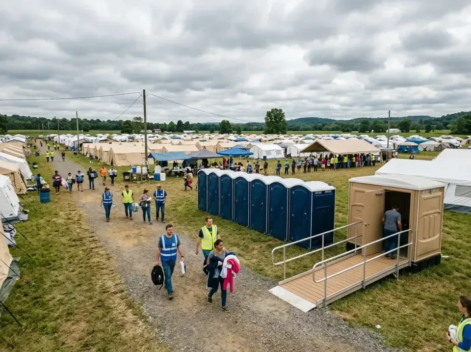 disaster-relief-camp-restrooms-010 — frequently asked questions, Dumpster & Portable Bathrooms Rental in Missouri